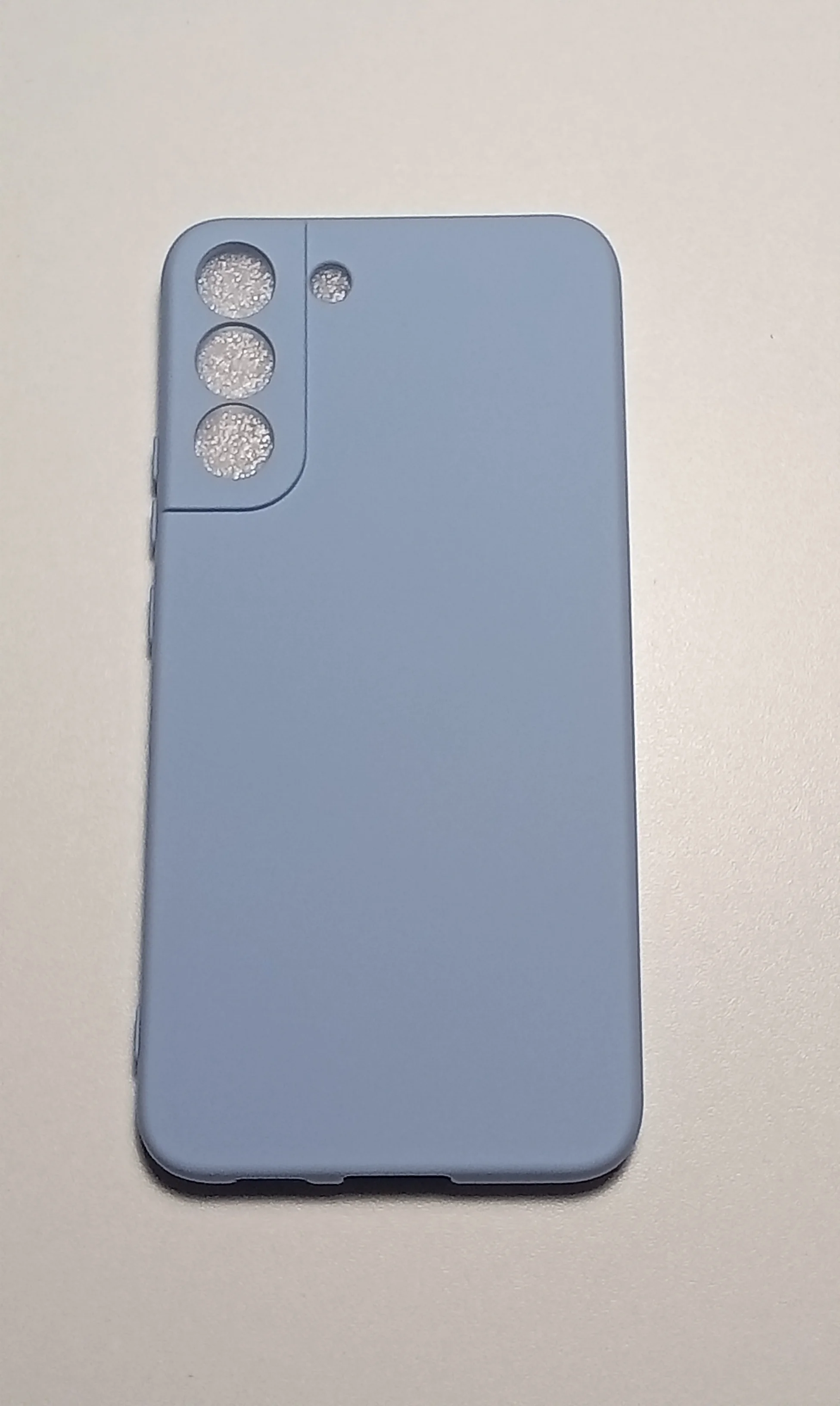 Лавандовый чехол с бархатом внутри для Samsung S22 plus / S22+