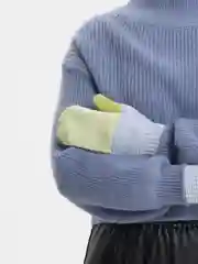 Варежки детские шерстяные с рисунком