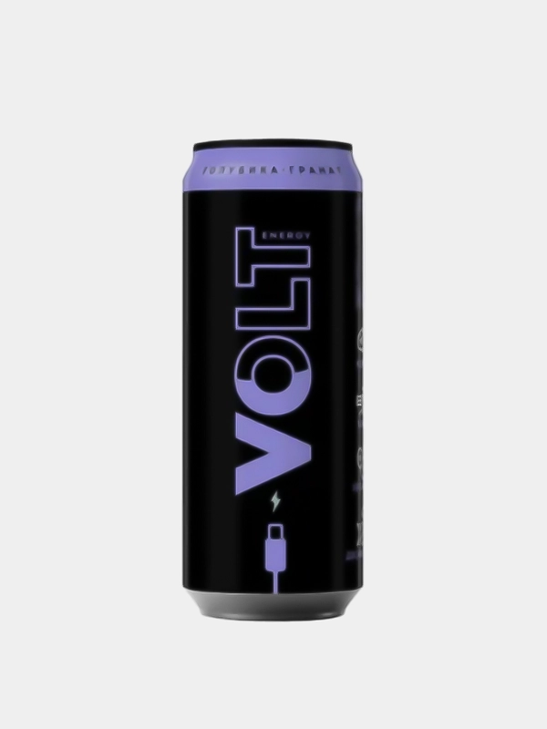 Энергетический напиток "Volt Energy со вкусом голубики и граната", 0,45 л