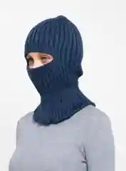 Синий балаклава женская