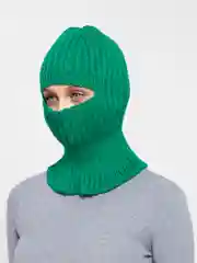 Зеленый балаклава женская