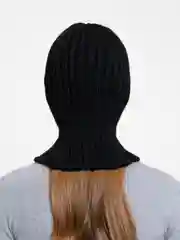 Черный балаклава женская