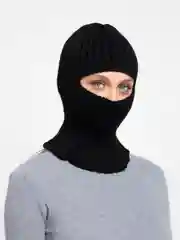 Черный балаклава женская