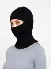 Черный балаклава женская