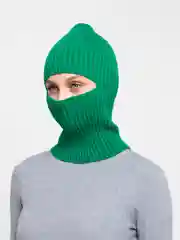 Зеленый балаклава женская