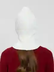 Белый балаклава женская
