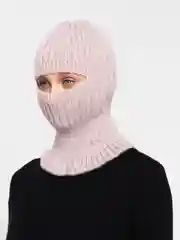 Коралловый балаклава женская