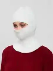 Белый балаклава женская