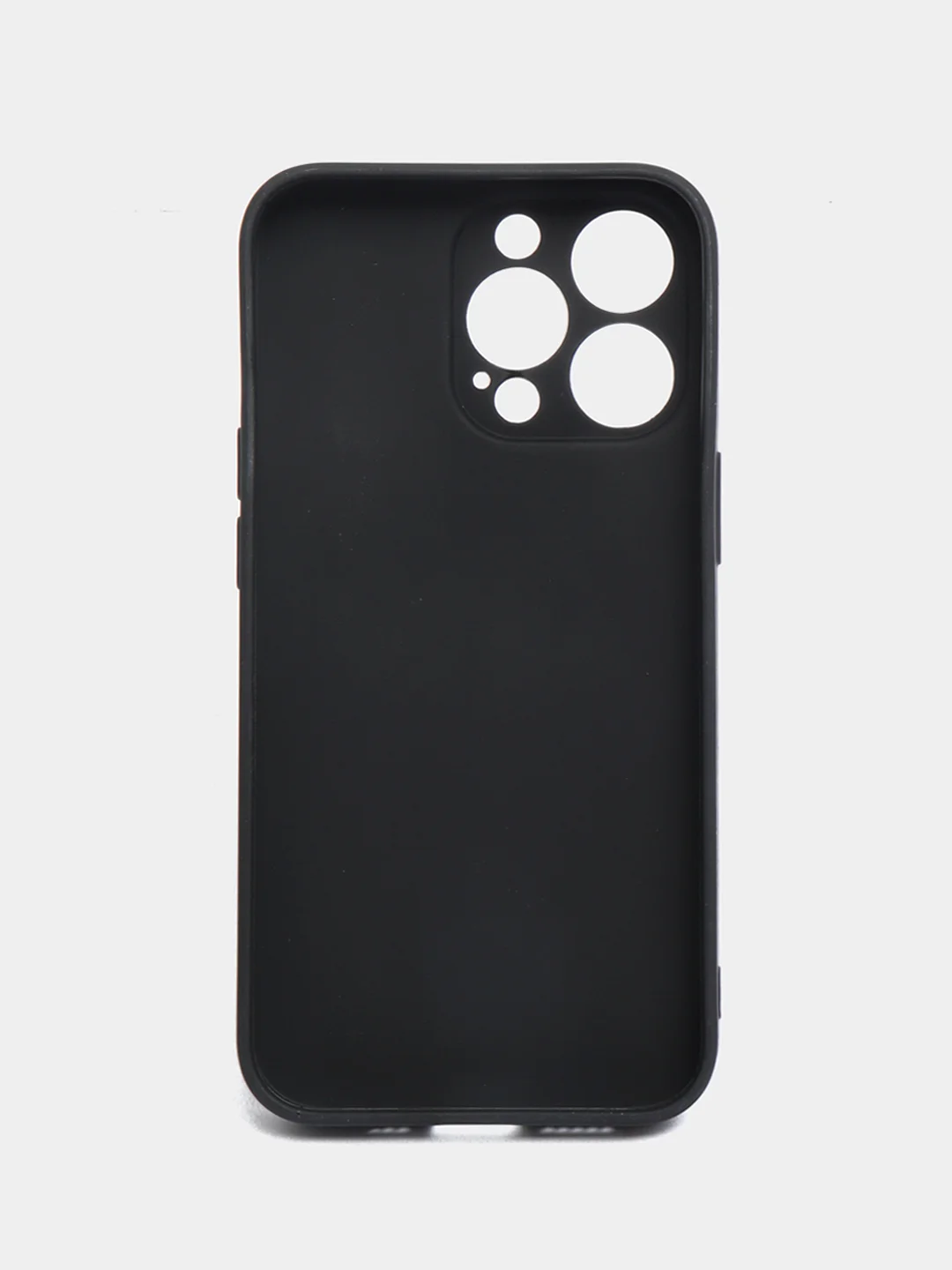 Черный чехол Silicone Case для iPhone 12, 12 Pro, Max, 12 mini, 13, 13 Pro, Max с защитой камеры