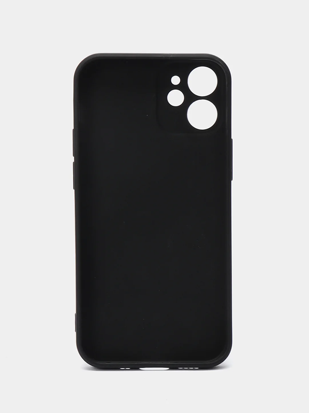 Черный чехол Silicone Case для iPhone 12, 12 Pro, Max, 12 mini, 13, 13 Pro, Max с защитой камеры