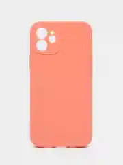 Коралловый чехол Silicone Case для iPhone 12, 12 Pro, Max, 12 mini, 13, 13 Pro, Max с защитой камеры