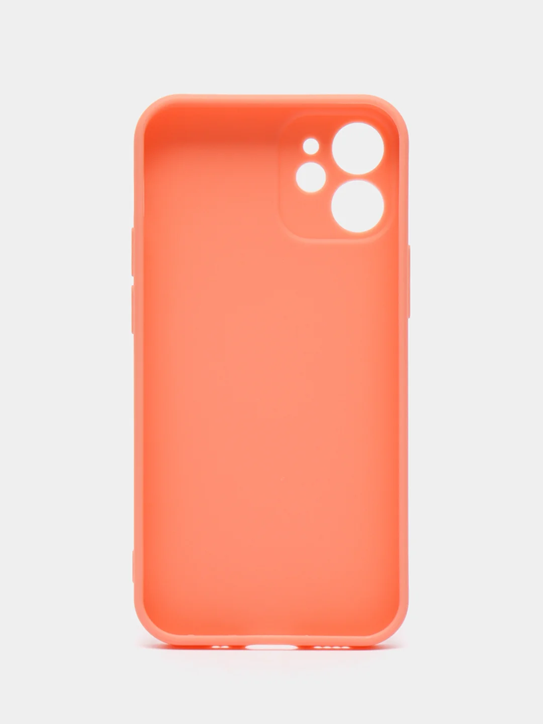 Коралловый чехол Silicone Case для iPhone 12, 12 Pro, Max, 12 mini, 13, 13 Pro, Max с защитой камеры