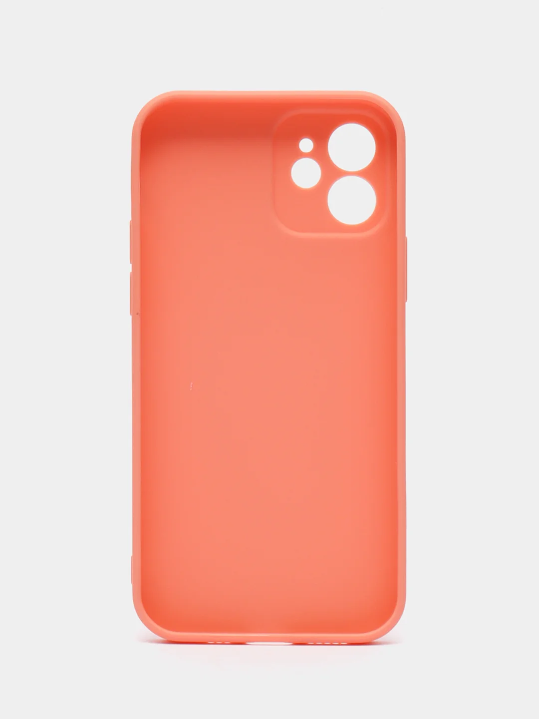 Коралловый чехол Silicone Case для iPhone 12, 12 Pro, Max, 12 mini, 13, 13 Pro, Max с защитой камеры