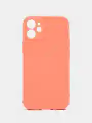 Коралловый чехол Silicone Case для iPhone 12, 12 Pro, Max, 12 mini, 13, 13 Pro, Max с защитой камеры