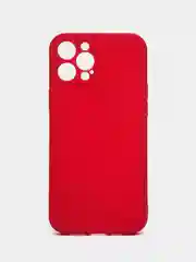 Багровый чехол Silicone Case для iPhone 12, 12 Pro, Max, 12 mini, 13, 13 Pro, Max с защитой камеры