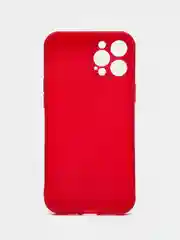 Багровый чехол Silicone Case для iPhone 12, 12 Pro, Max, 12 mini, 13, 13 Pro, Max с защитой камеры