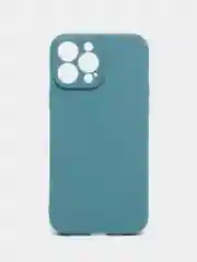 Бирюзовый чехол Silicone Case для iPhone 12, 12 Pro, Max, 12 mini, 13, 13 Pro, Max с защитой камеры