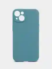Бирюзовый чехол Silicone Case для iPhone 12, 12 Pro, Max, 12 mini, 13, 13 Pro, Max с защитой камеры