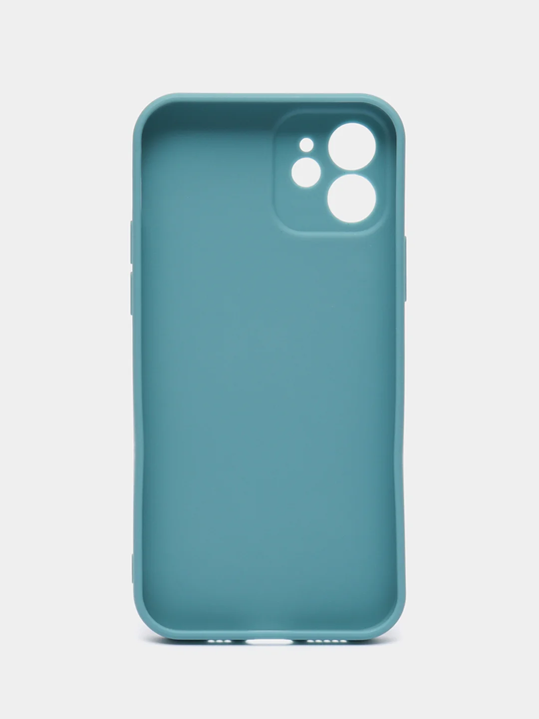 Бирюзовый чехол Silicone Case для iPhone 12, 12 Pro, Max, 12 mini, 13, 13 Pro, Max с защитой камеры