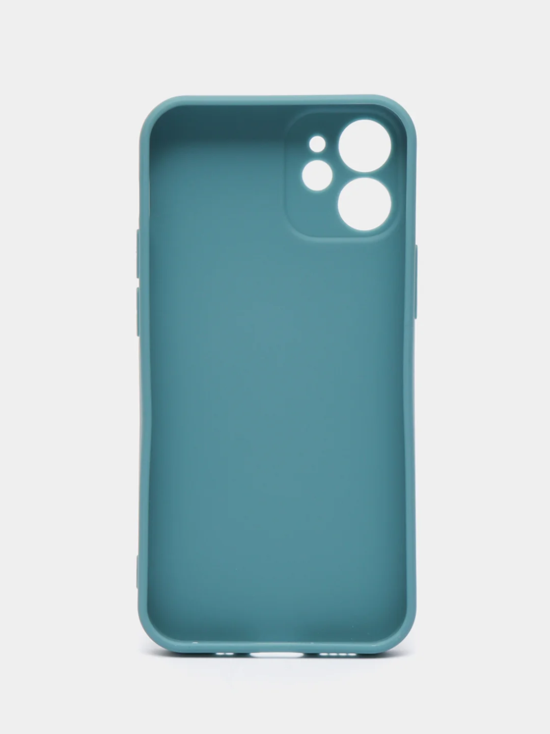 Бирюзовый чехол Silicone Case для iPhone 12, 12 Pro, Max, 12 mini, 13, 13 Pro, Max с защитой камеры