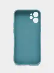 Бирюзовый чехол Silicone Case для iPhone 12, 12 Pro, Max, 12 mini, 13, 13 Pro, Max с защитой камеры