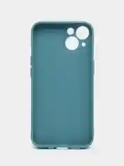 Бирюзовый чехол Silicone Case для iPhone 12, 12 Pro, Max, 12 mini, 13, 13 Pro, Max с защитой камеры