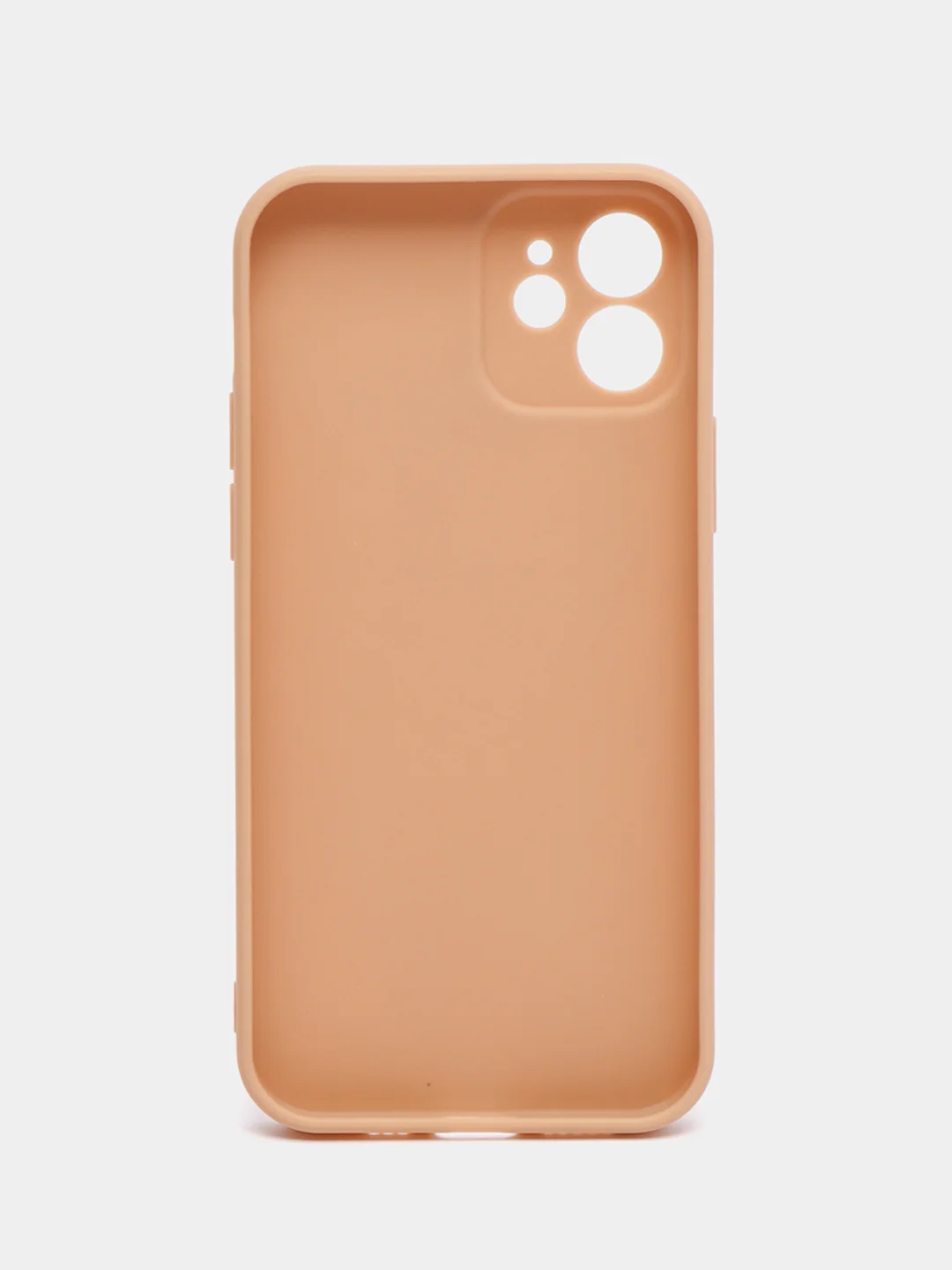 Бежевый чехол Silicone Case для iPhone 12, 12 Pro, Max, 12 mini, 13, 13 Pro, Max с защитой камеры