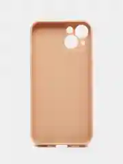 Бежевый чехол Silicone Case для iPhone 12, 12 Pro, Max, 12 mini, 13, 13 Pro, Max с защитой камеры