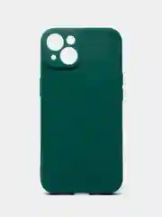 Зеленый чехол Silicone Case для iPhone 12, 12 Pro, Max, 12 mini, 13, 13 Pro, Max с защитой камеры