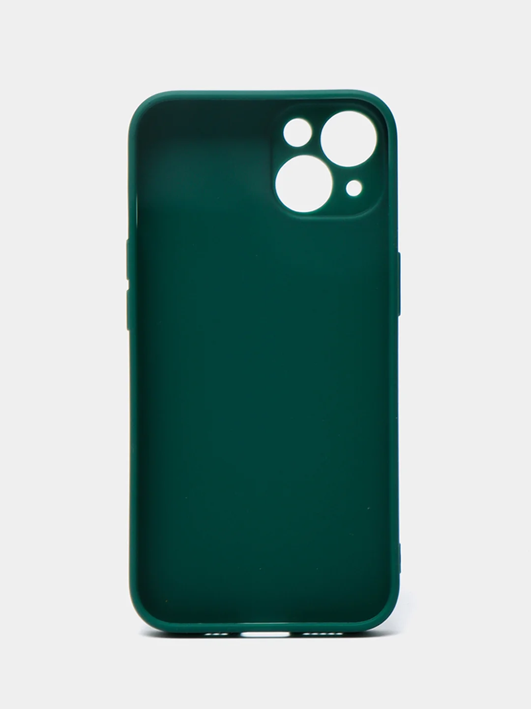 Зеленый чехол Silicone Case для iPhone 12, 12 Pro, Max, 12 mini, 13, 13 Pro, Max с защитой камеры