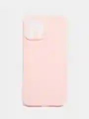 Розовый чехол Silicone Case для iPhone 12, 12 Pro, Max, 12 mini, 13, 13 Pro, Max с защитой камеры