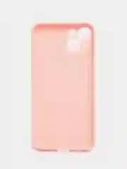 Розовый чехол Silicone Case для iPhone 12, 12 Pro, Max, 12 mini, 13, 13 Pro, Max с защитой камеры