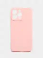 Розовый чехол Silicone Case для iPhone 12, 12 Pro, Max, 12 mini, 13, 13 Pro, Max с защитой камеры