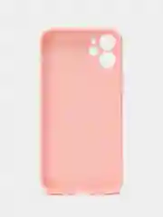 Розовый чехол Silicone Case для iPhone 12, 12 Pro, Max, 12 mini, 13, 13 Pro, Max с защитой камеры
