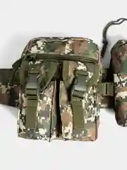 Зелёный хаки тактическая поясная сумка