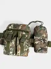 Зелёный хаки тактическая поясная сумка