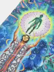 Коралловый двусторонняя бархатная сумка для хранения карт Таро