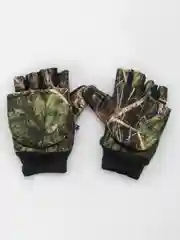 Перчатки мужские, перчатки тактические для рыбалки и охоты с откидным верхом утепл