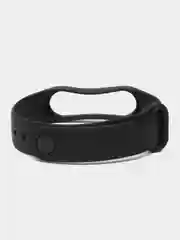Черный ремешок для фитнес-браслета для Xiaomi Mi Band 3 / Mi Band 4 / Mi Band 5 / Mi Band 6
