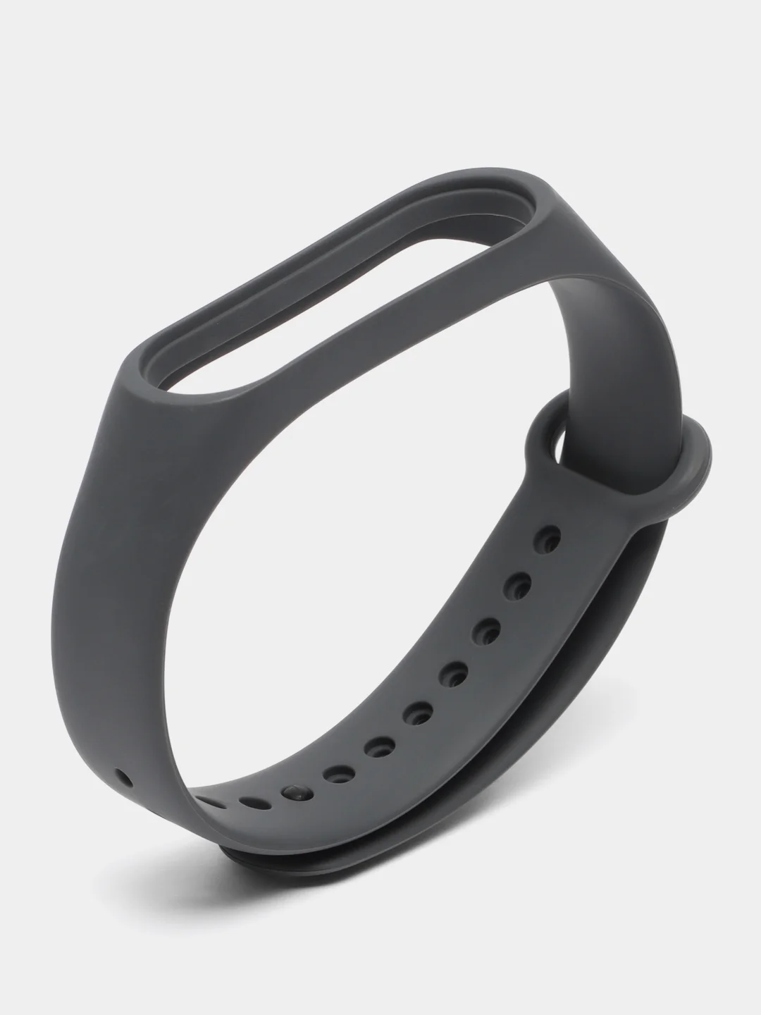 Серый металлик ремешок для фитнес-браслета для Xiaomi Mi Band 3 / Mi Band 4 / Mi Band 5 / Mi Band 6