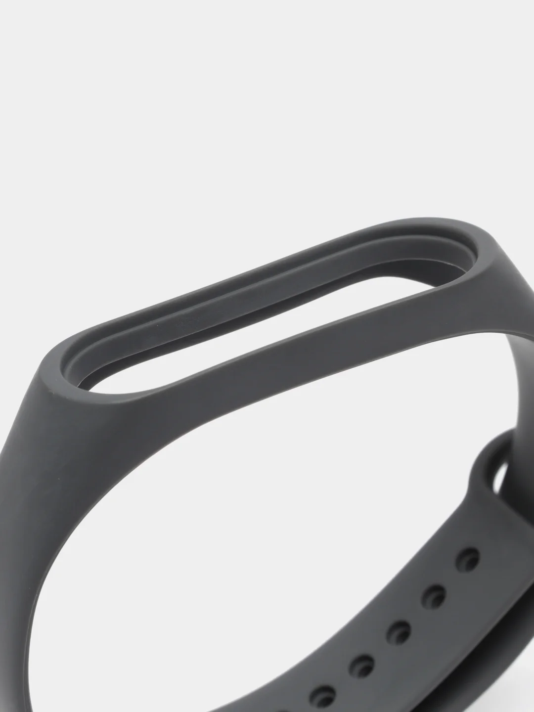 Серый металлик ремешок для фитнес-браслета для Xiaomi Mi Band 3 / Mi Band 4 / Mi Band 5 / Mi Band 6