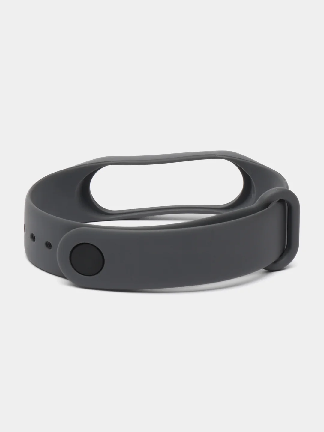 Серый металлик ремешок для фитнес-браслета для Xiaomi Mi Band 3 / Mi Band 4 / Mi Band 5 / Mi Band 6