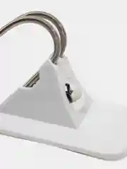 Белый держатель провода для мыши