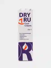 DRY RU Foot Cream 5в1, восстанавливающий крем для кожи ног и стоп, 75мл, Драй Ру Фут Крем