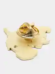 Индиго эмалированная брошь таро