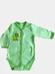 Розовый боди на клепках, для новорожденных, с длинным рукавом