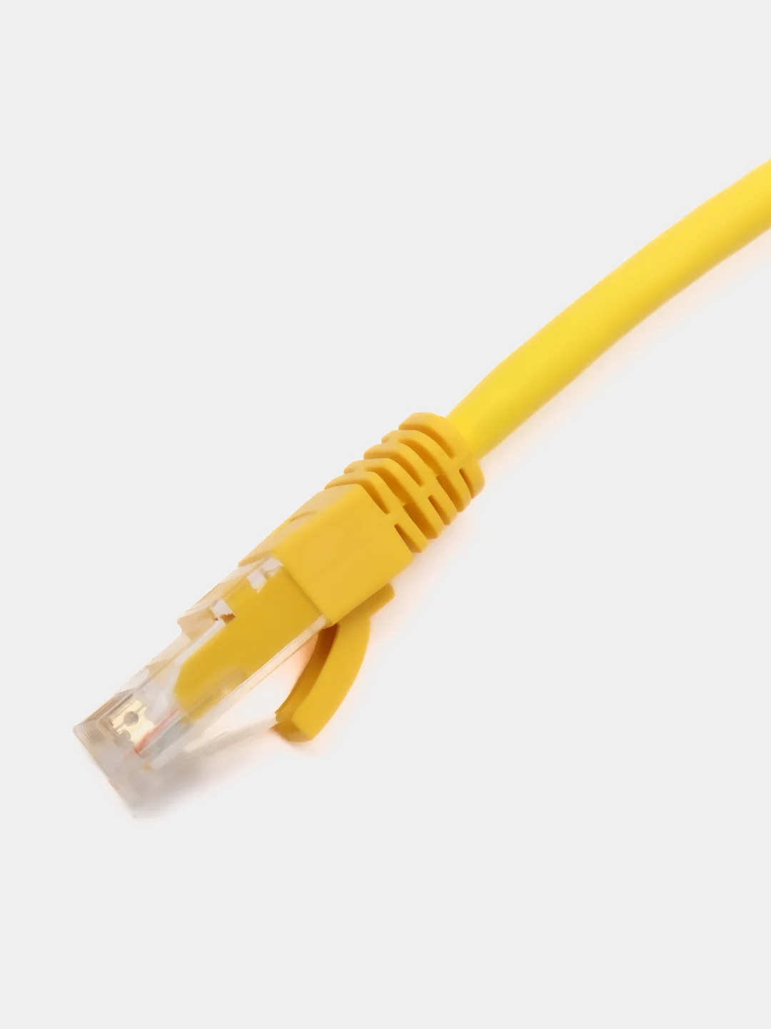 Желтый кабель LAN, UTP для интернета, патч-корд Кат.5Е RJ-45/8P8C 1м