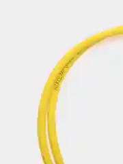 Желтый кабель LAN, UTP для интернета, патч-корд Кат.5Е RJ-45/8P8C 1м