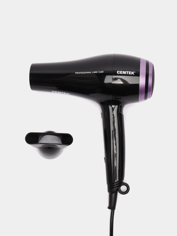 Фен Centek CT-2263, 2000 Вт, 2 режима мощности, 3 режима температуры с холодный обдув