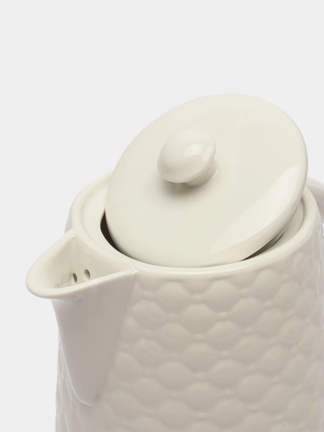 Чайник Centek CT-0061,White, 2.0 л, 2000 W, рельефный корпус